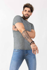 Ash Grey Printed T-shirt JCN-PRINT-06-02